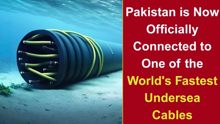Breaking News: Pakistan Connects to SEA-ME-WE 6 – One of the World’s Fastest Undersea Internet Cables